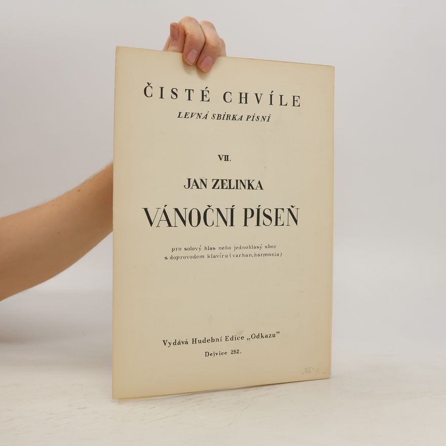 Ján Zelinka Čisté chvíle VII: Vánoční píseň