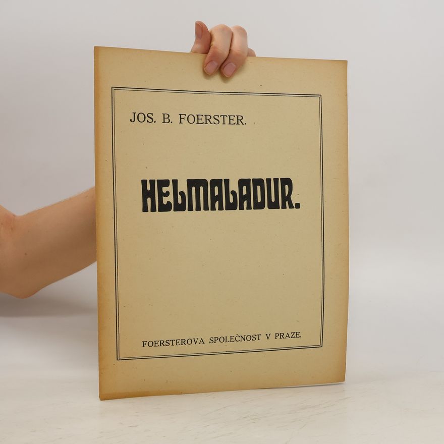 Josef Bohuslav Foerster Helmaladur op. 111, č. 3