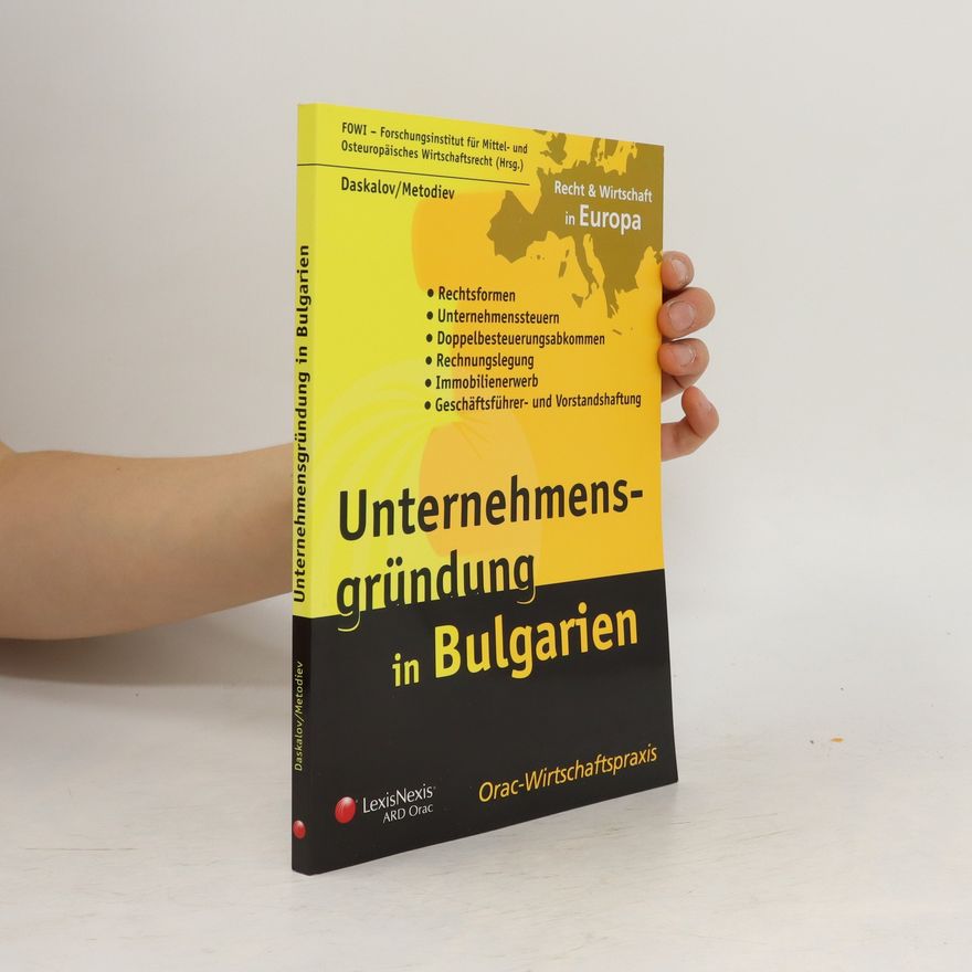 Boris Metodiev Unternehmensgründung in Bulgarien