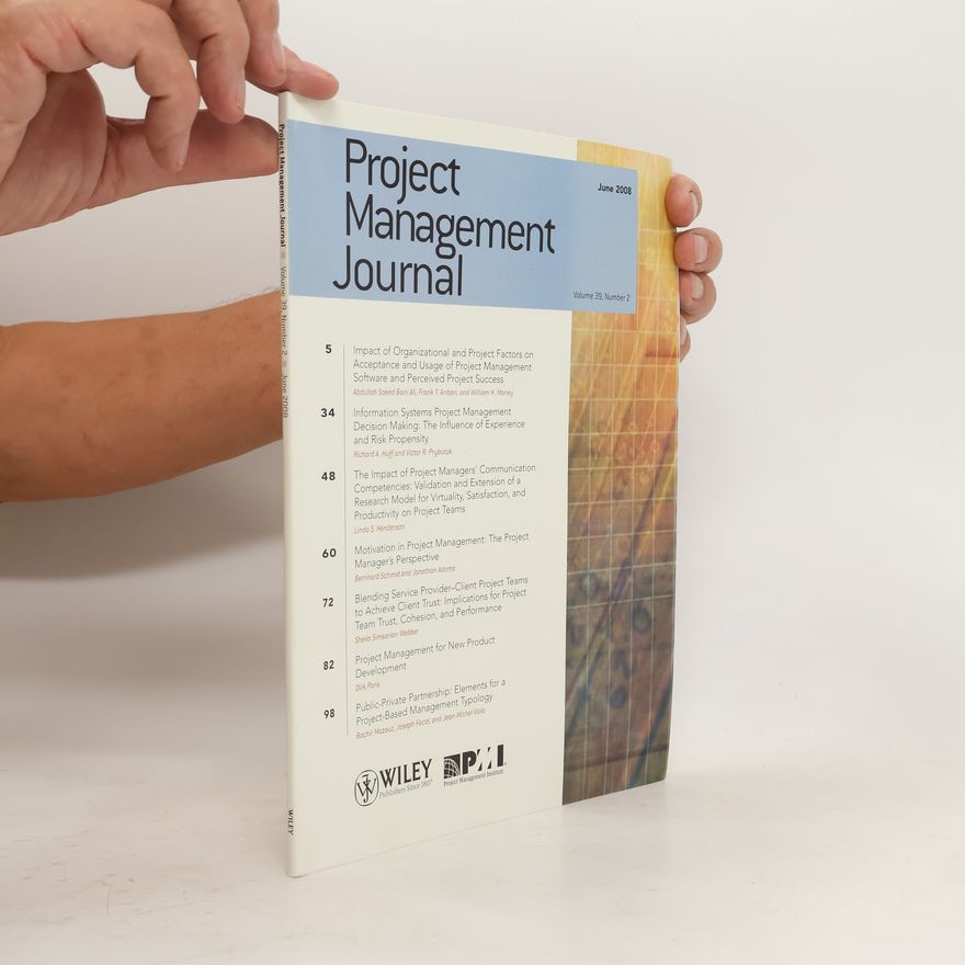 Kolektiv autorů Project Management Journal. June 2008