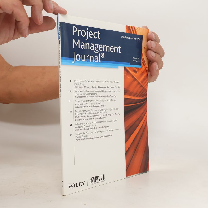 Kolektiv autorů Project Management Journal. October/November 2014