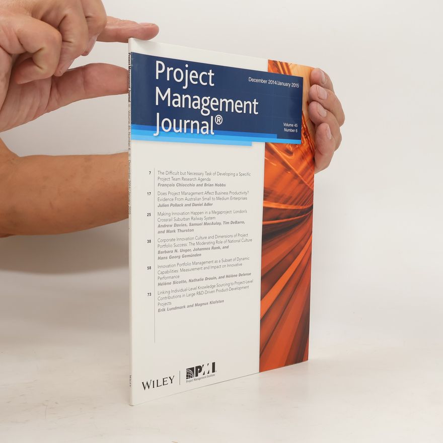 Kolektiv autorů Project Management Journal. December 2014/January 2015