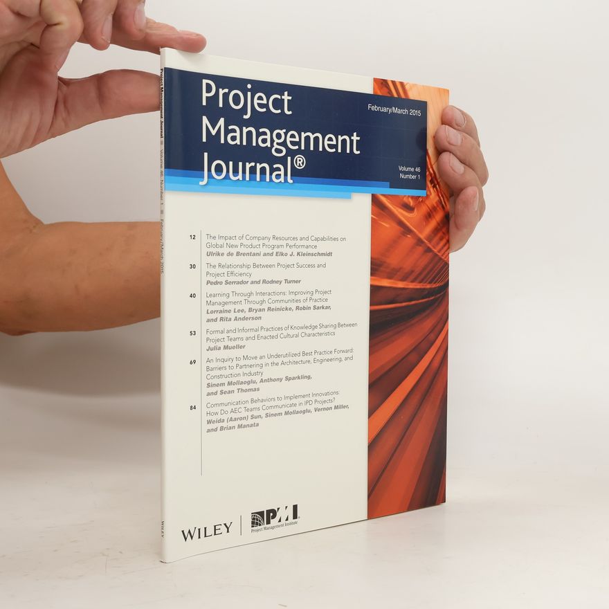 Kolektiv autorů Project Management Journal. February/March 2015