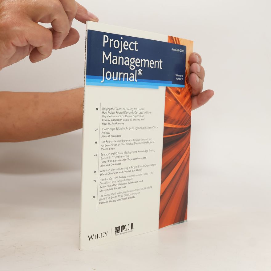 Kolektiv autorů Project Management Journal. June/July 2015