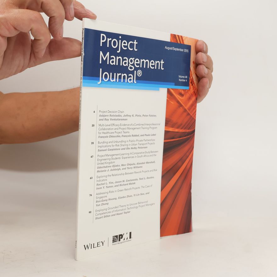 Kolektiv autorů Project Management Journal. August/September 2015