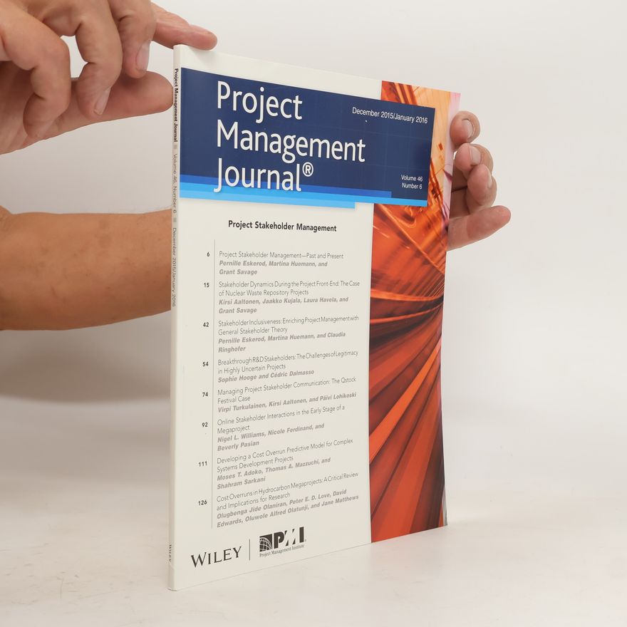 Kolektiv autorů Project Management Journal. December 2015/January 2016