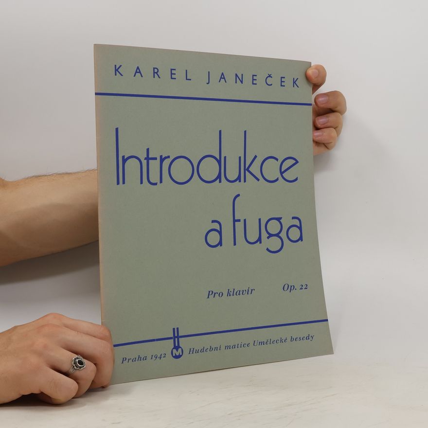 Janeček Karel Introdukce a fuga pro klavír. Op. 22