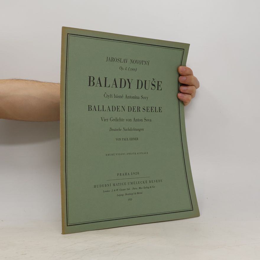 Jaroslav Novotný Balady duše