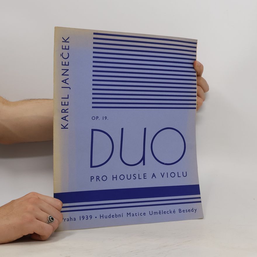 Janeček Karel Duo pro housle a violu op. 19