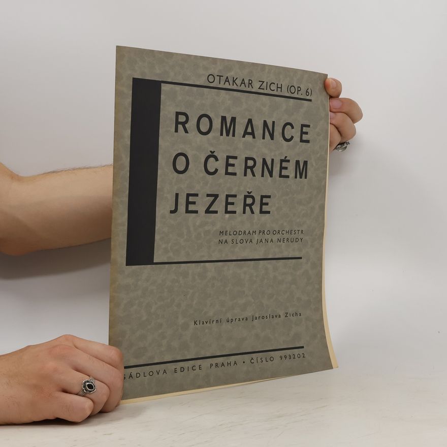 Zich Otakar Romance o černém jezeře