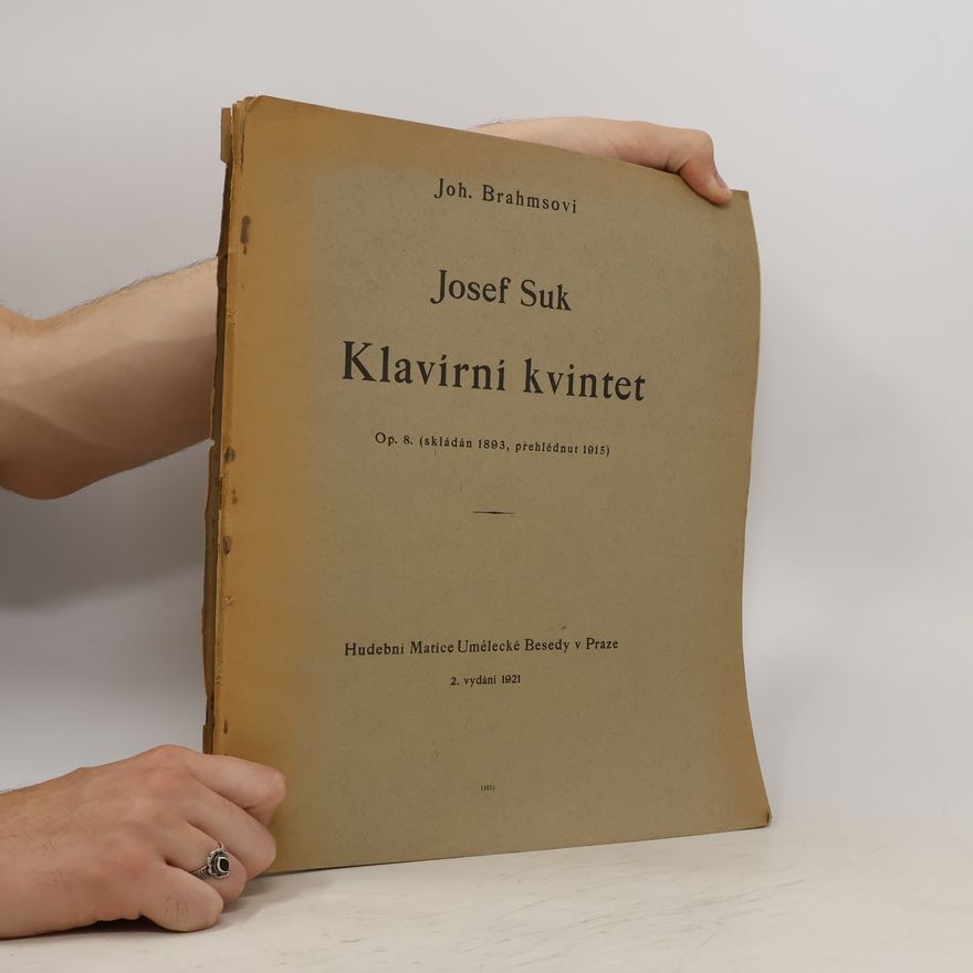 Josef Suk Klavírní kvintet