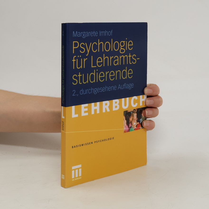 Margarete Imhof Psychologie für Lehramtsstudierende