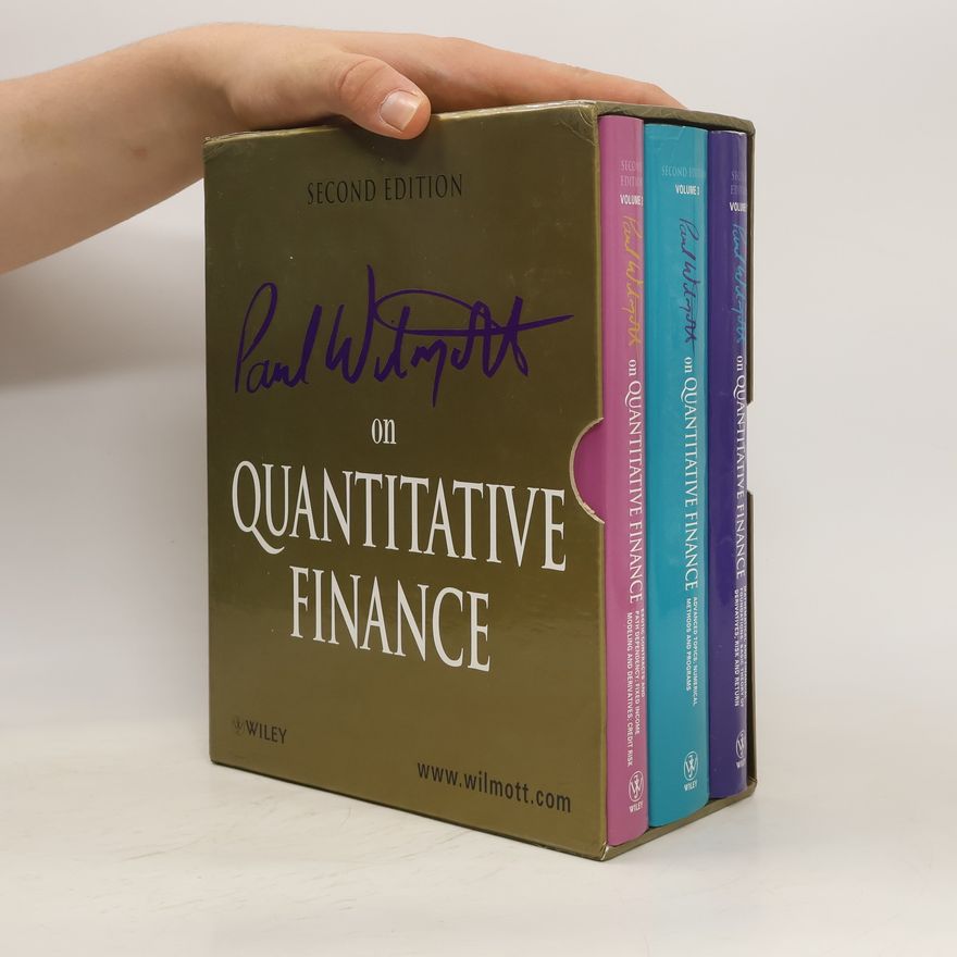 Paul Wilmott Paul Wilmott on Quantitative Finance 1-3
