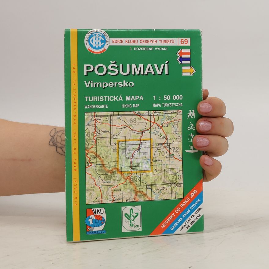 Kolektiv autorů Pošumaví Vimpersko : turistická mapa 1 : 50 000