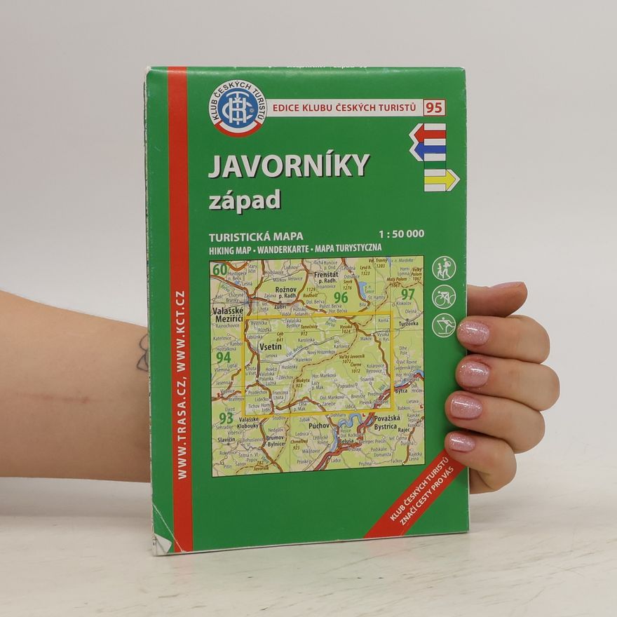 Kolektiv autorů Javorníky - západ : turistická mapa 1:50 000