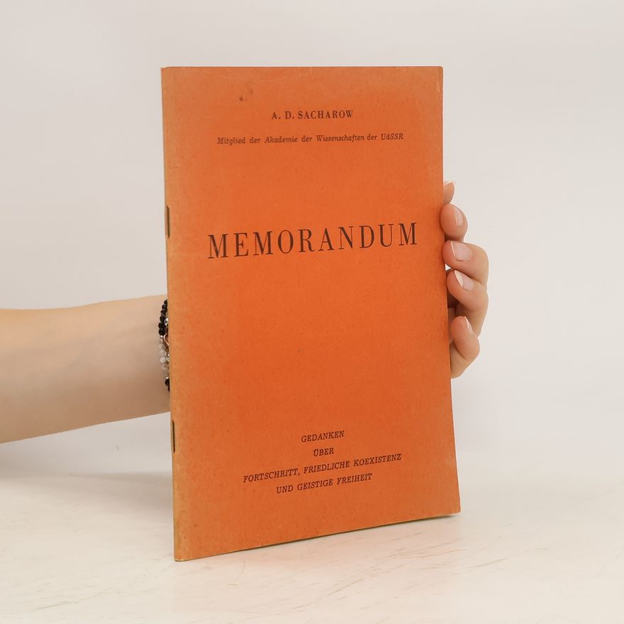 Andrei Sakharov Memorandum