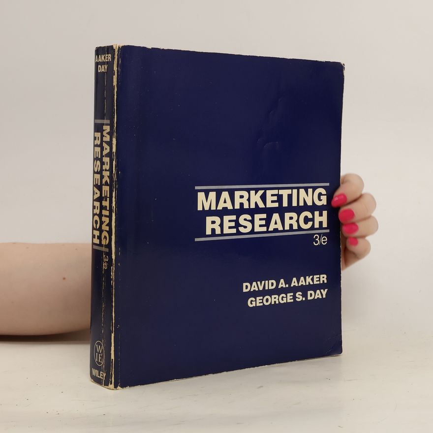 David A. Aaker Marketing Research