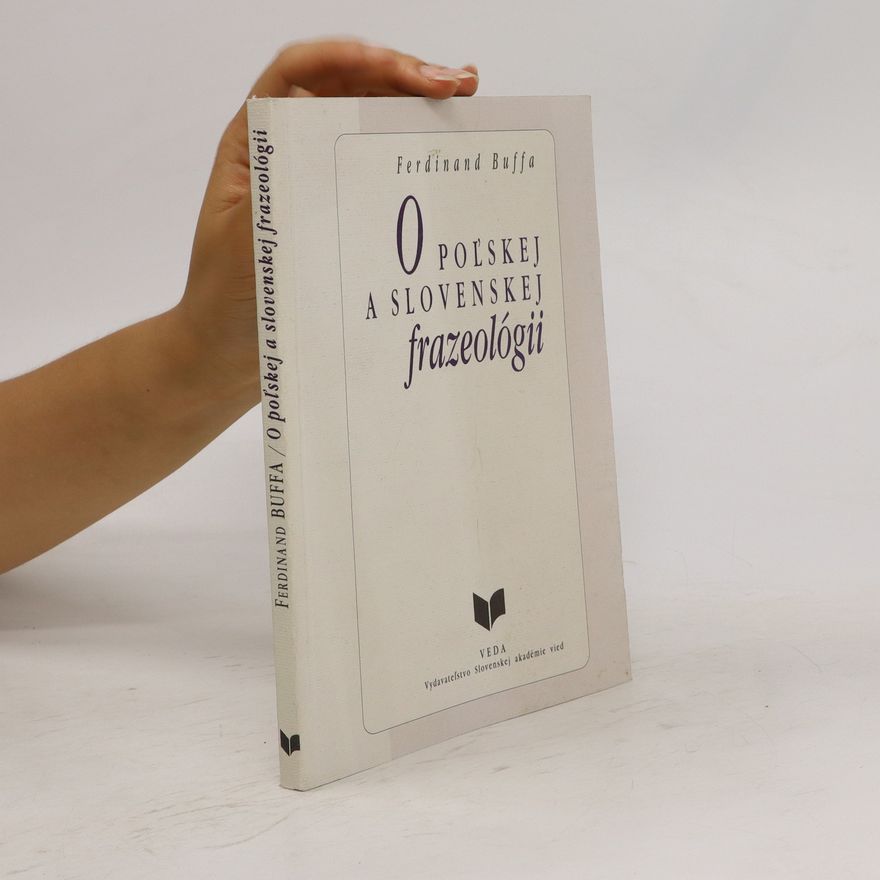 Ferdinand Buffa O poľskej a slovenskej frazeológii