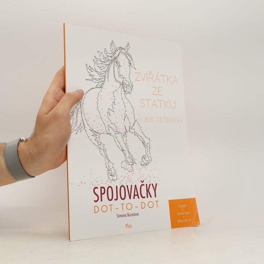 Simona Burešová Spojovačky: Zvířátka ze statku v 800 tečkách