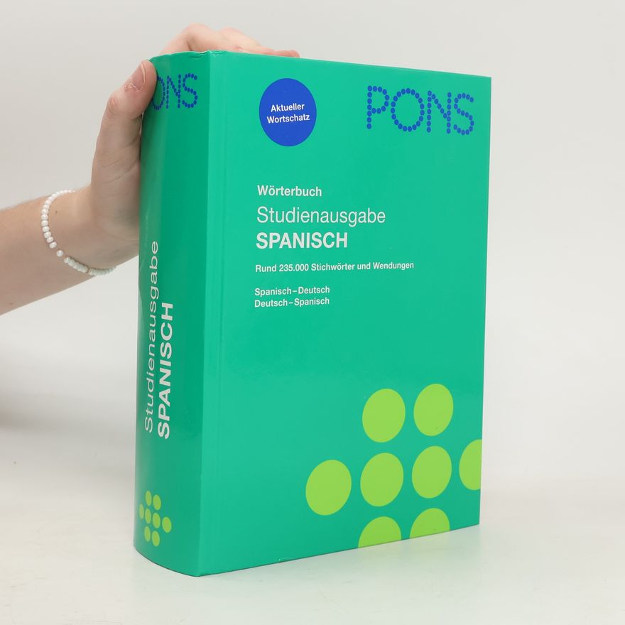 M. Carmen Almendros de la Rosa PONS Wörterbuch Spanisch-Deutsch, Deutsch-Spanisch