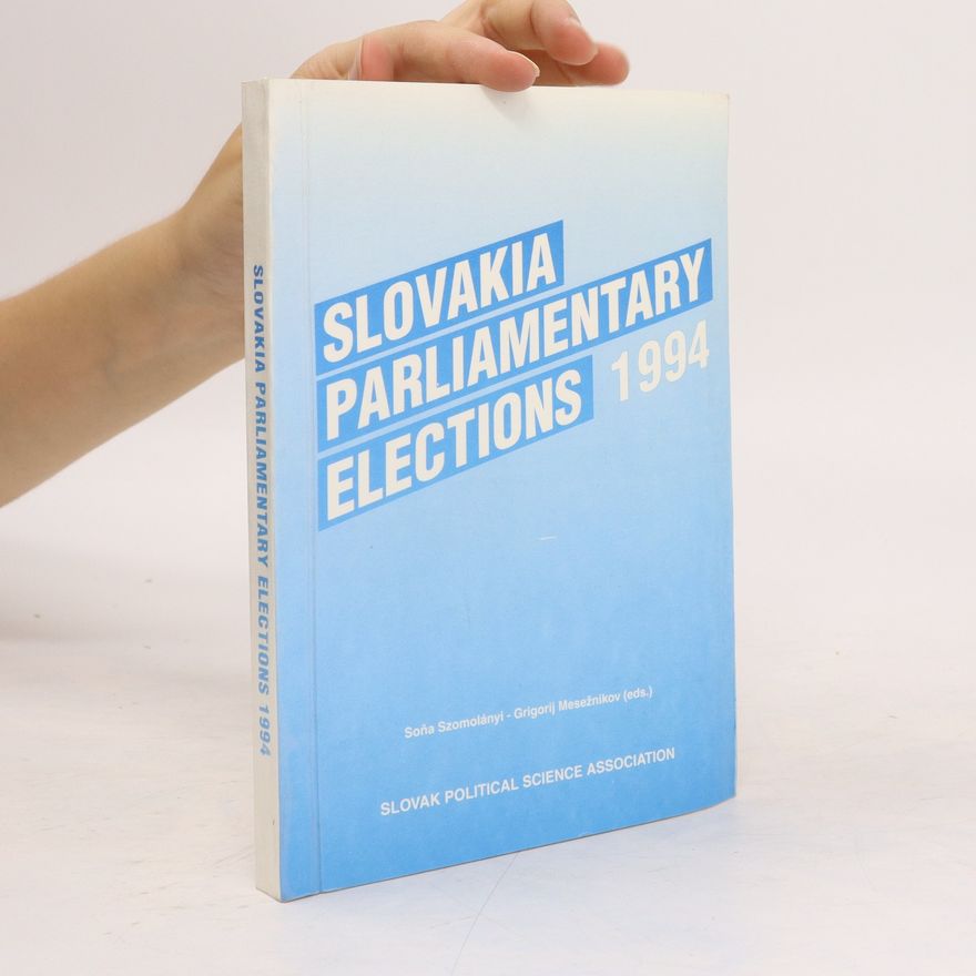 Soňa Szomolányi Slovakia Parliamentary Elections 1994