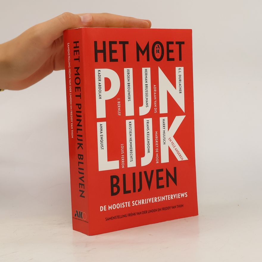 Freddy van Thijn Het moet pijnlijk blijven