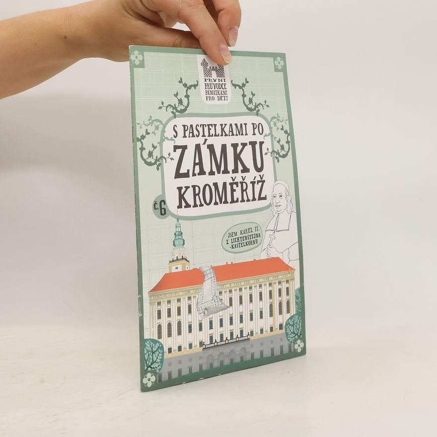 Eva Chupíková S pastelkami po zámku Kroměříž