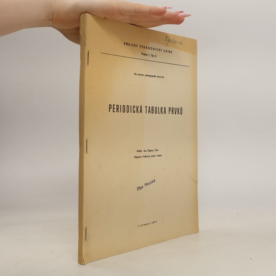 Dagmar Frýbová Periodická tabulka prvků