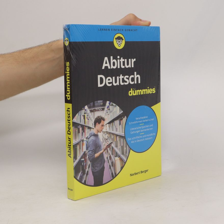 Norbert Berger Abitur Deutsch für Dummies