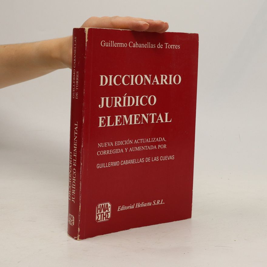 Guillermo Cabanellas de Torres Diccionario jurídico elemental