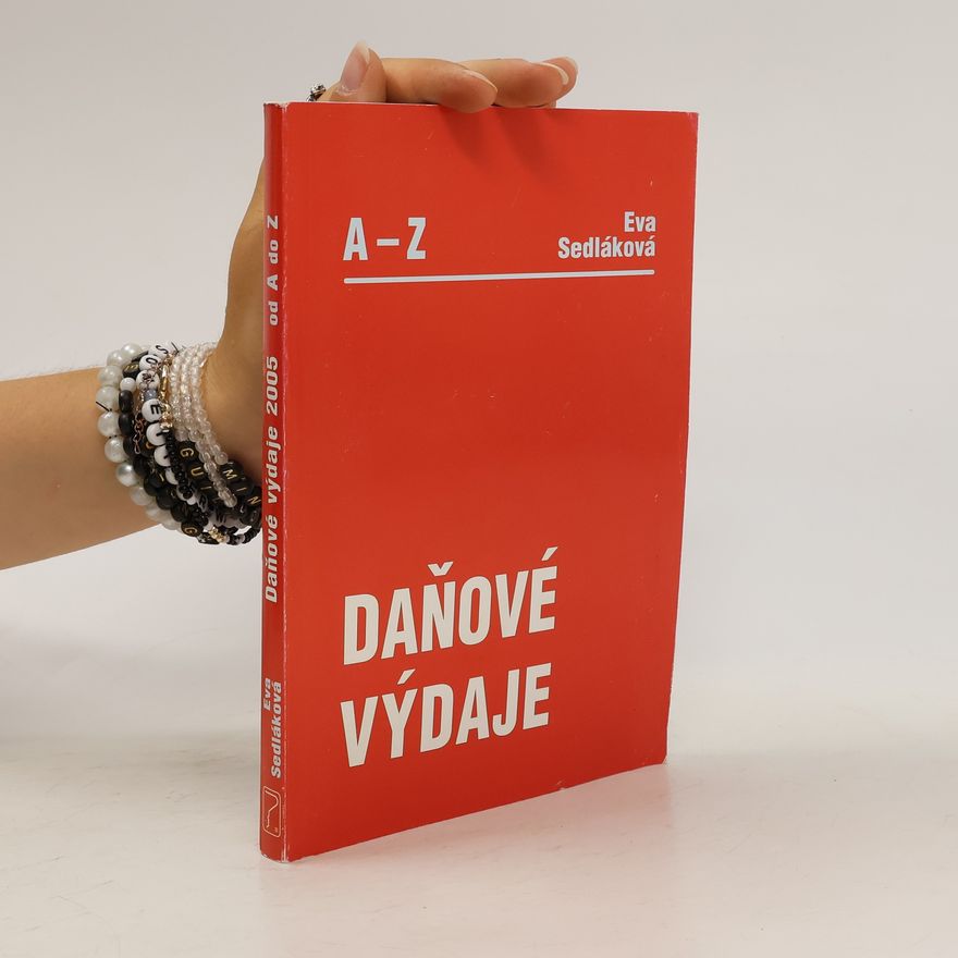 Eva Sedláková Daňové výdaje od A do Z