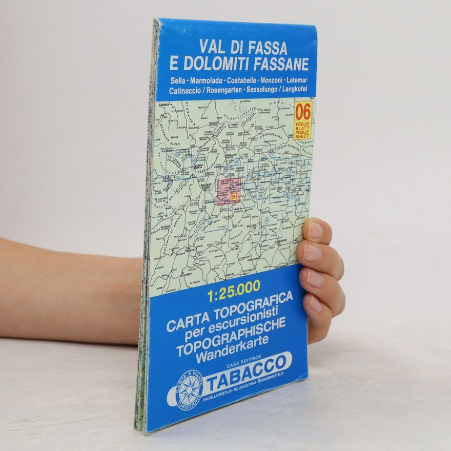 Autorenkollektiv Val di Fassa. Dolomiti fassane 1:25.000