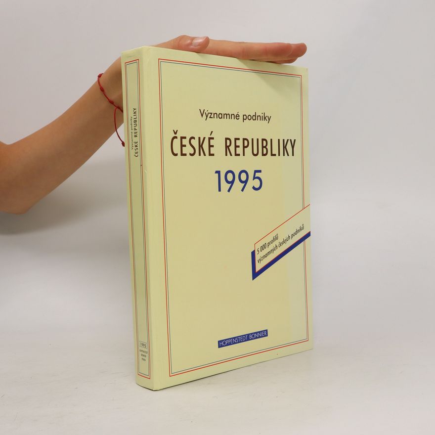 Josef Rác Významné podniky České republiky 1995
