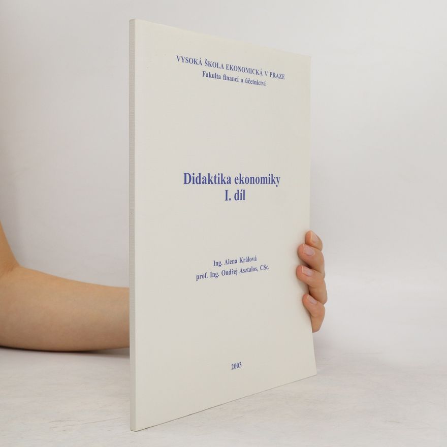 Ondřej Asztalos Didaktika ekonomiky 1