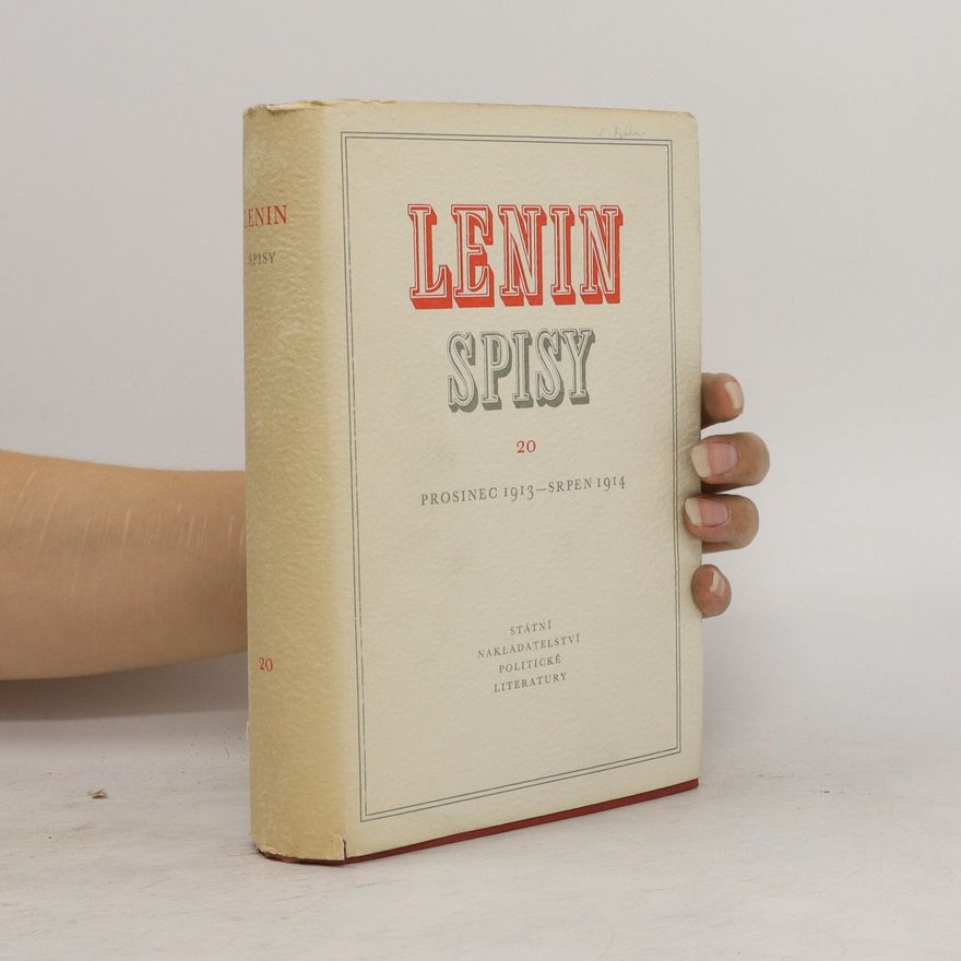 Vladimir Iljič Lenin Lenin spisy 20
