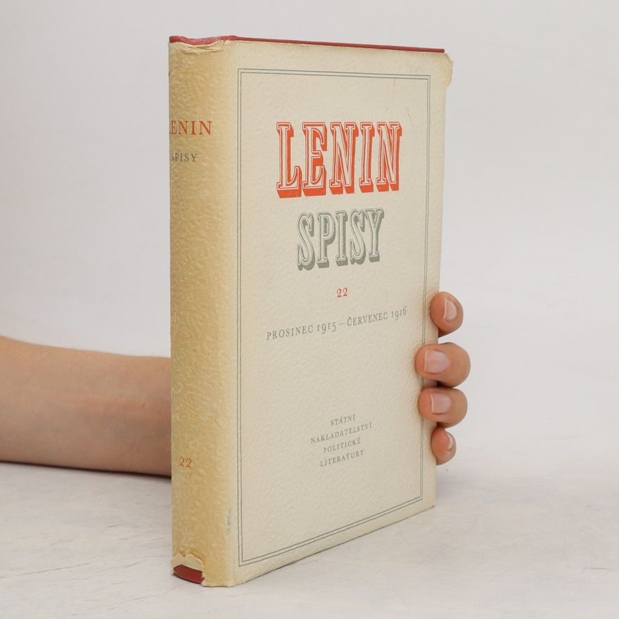 Vladimir Lenin Lenin Spisy 22