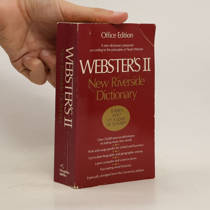 Noah Webster Webster's II. New Riverside Dictionary