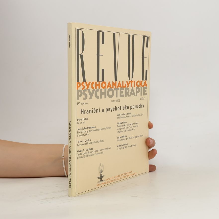 Various authors Revue psychoanalytická psychoterapie 1/2012