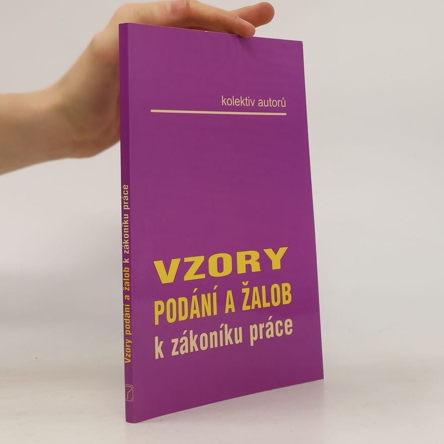 Various authors Vzory podání a žalob