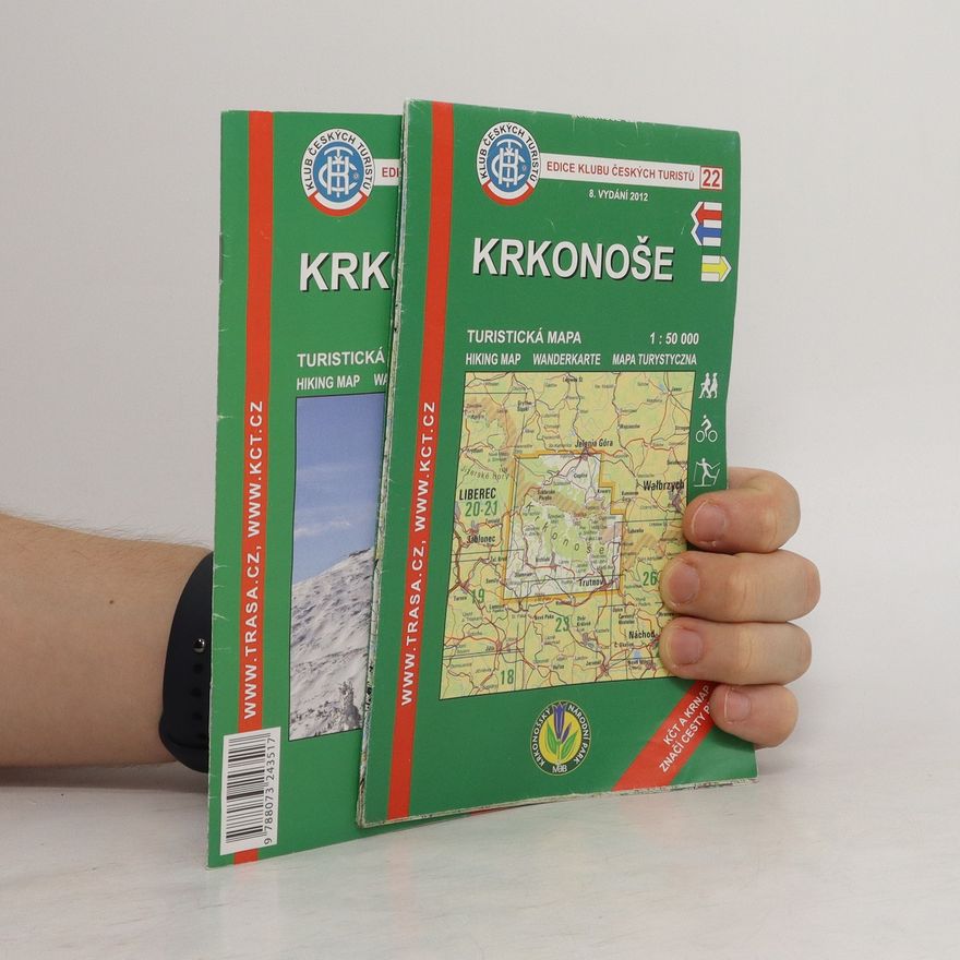 Kolektív autorov Krkonoše. Turistická mapa 1:50 000