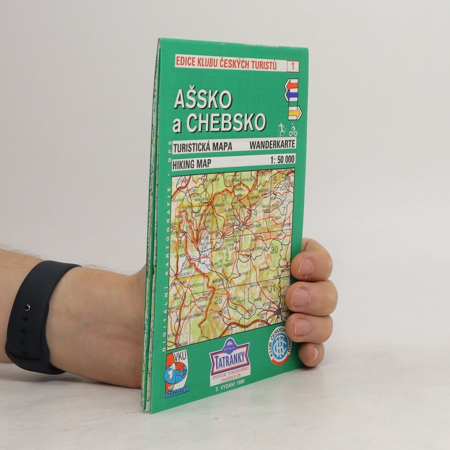 Kolektiv autorů Ašsko a Chebsko turistická mapa 1 : 50 000