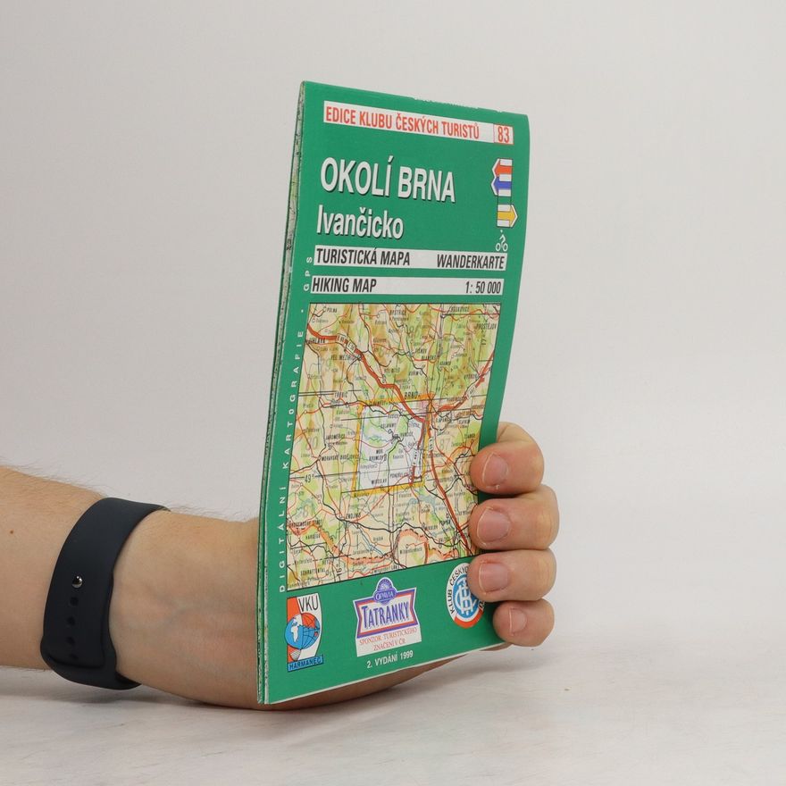 Kolektiv autorů Okolí Brna. Ivančicko turistická mapa 1:50 000
