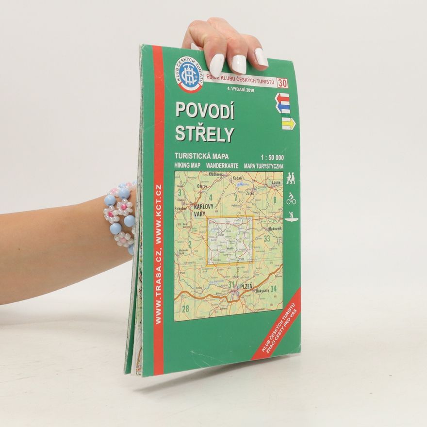 Kolektiv autorů Povodí Střely. Turistická mapa 1:50 000