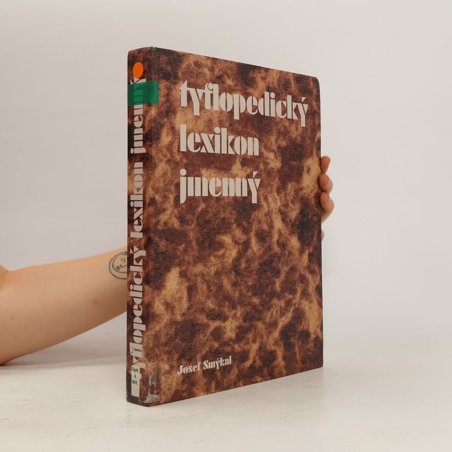 Josef Smýkal Tyflopedický lexikon jmenný