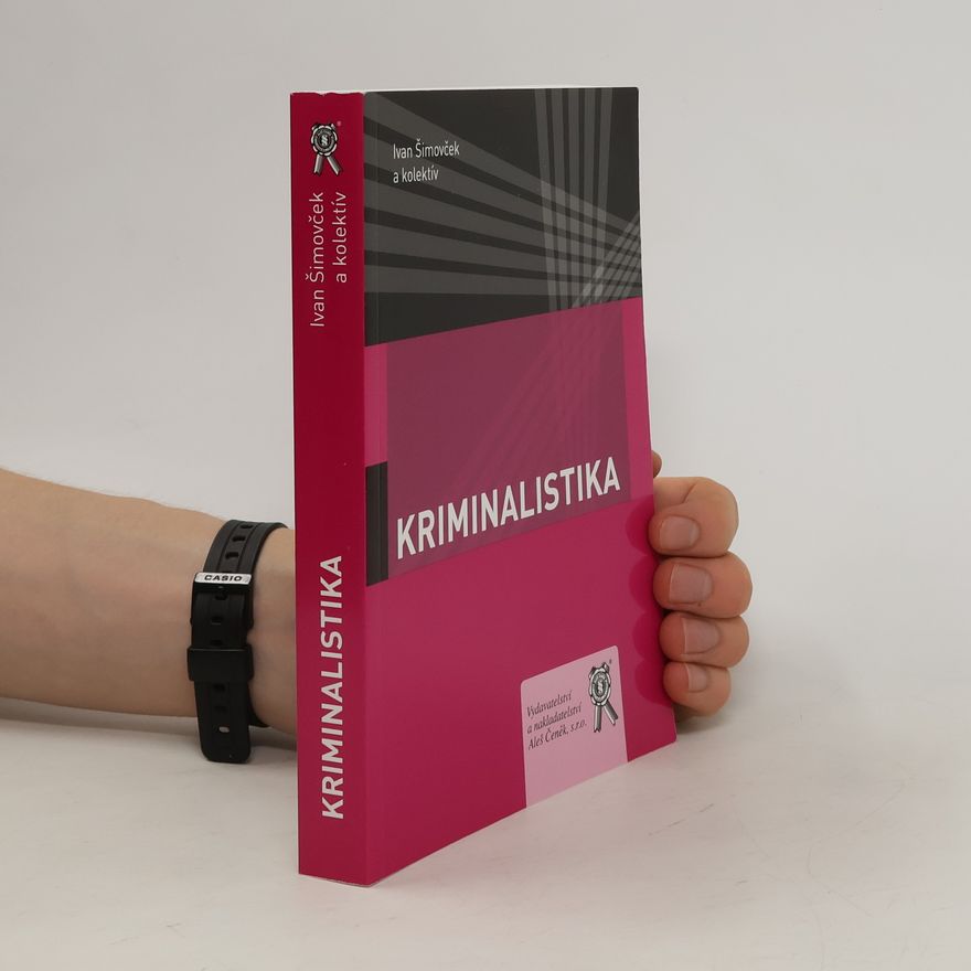 Ivan Šimovček Kriminalistika