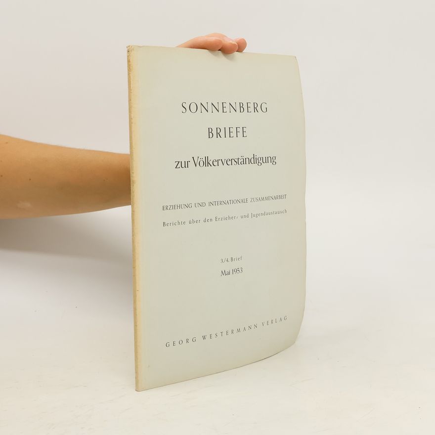 Kolektív autorov Sonnenberg Briefe zur Völkerverständigung
