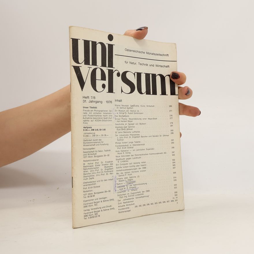 Kolektiv autorů Universum 7-8/1976