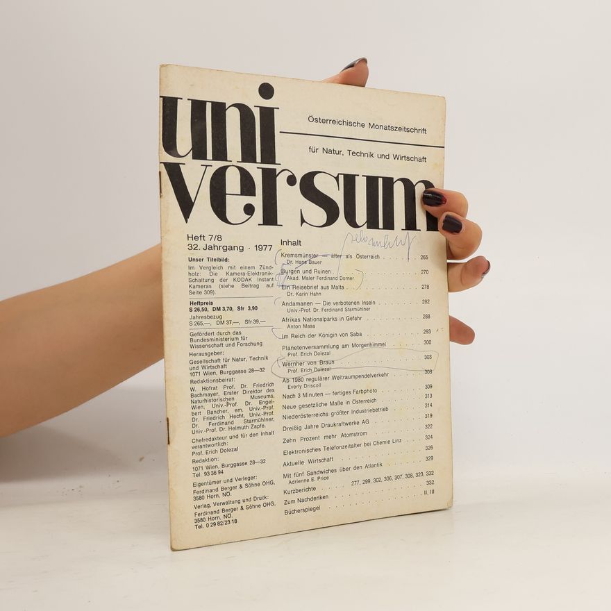 Autorenkollektiv Universum 7-8/1977