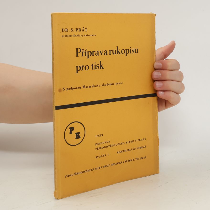 S. Prát Příprava rukopisu pro tisk