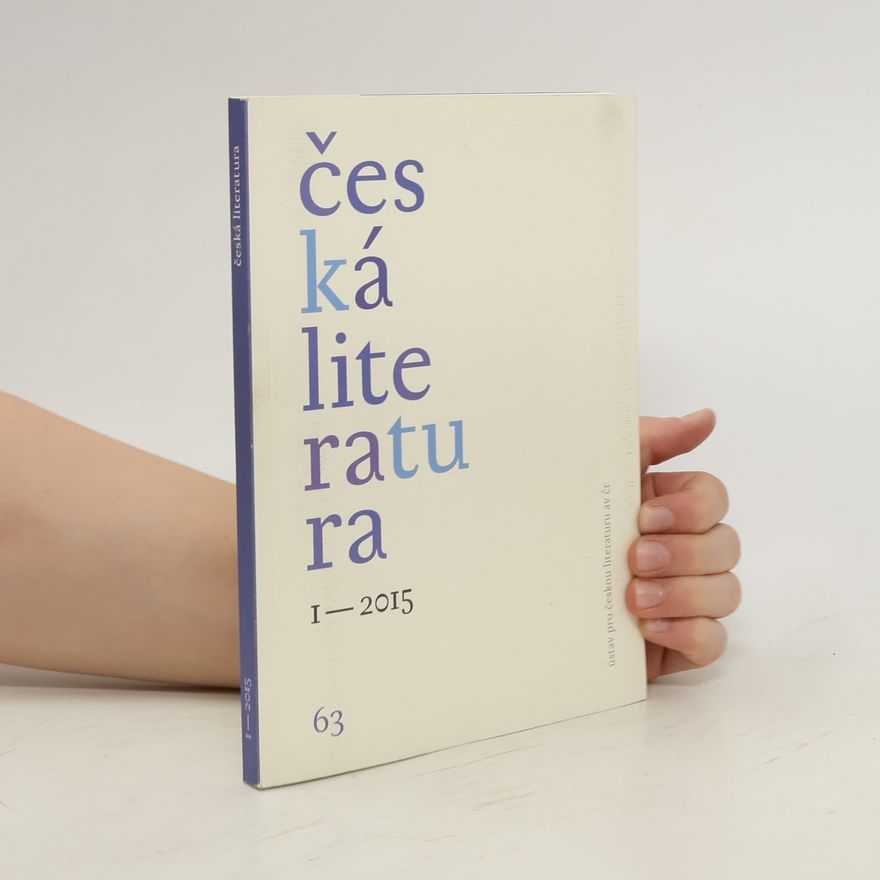 Various authors Česká literatura 1/2015